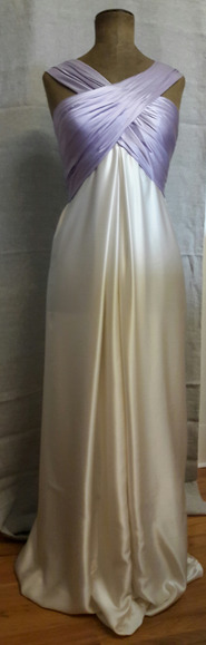 Abendkleid Seidencrepe´satin -  - Modeatelier meins