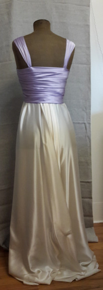 Abendkleid Seidencrepe´satin -  - Modeatelier meins