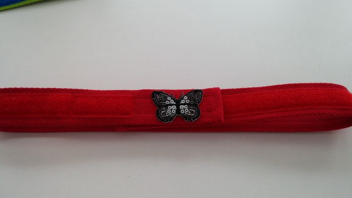 Kindergürtel - Weitenverstellbare Kindergürtel – weiches aber stabiles Baumwollgurtband mit Klettverschluss für alle Weiten verstellbar, in verschiedenen Längen
 - Modeatelier meins